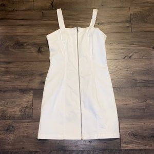 White Jean dress